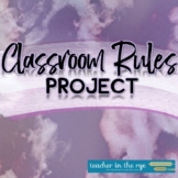 Classroom Rules Group Project First Day of School Activity