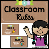 Classroom Rules (Kraft Paper and Floral)