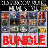 AAAClassroom Rules Meme Bundle (70+ Memes)