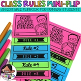 Classroom Rules Mini-Flip | Classroom Management