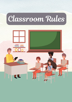 Classroom Rules Pastel Color by Teacher Tin's Corner | TPT