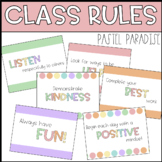 Classroom Rules - Pastel Paradise