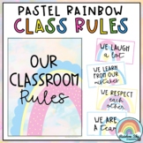 Classroom Rules | Positive Class Rules | Modern Rainbow