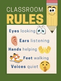 Classroom Rules Poster