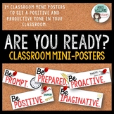 Classroom Rules Posters - Great for Back to School!