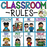 Classroom Rules Posters - Classroom decor