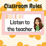 Classroom Rules Posters