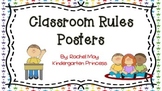 Classroom Rules Posters (Back to school Freebie)