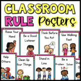 Classroom Rules Posters - Poster Set - Class Rules