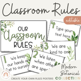 Classroom Rules Posters for Classroom Management | Botanic