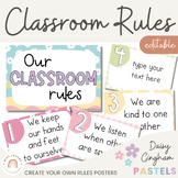 Classroom Rules Posters for Classroom Management | Daisy G