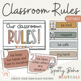 Classroom Rules Posters for Classroom Management | Spotty 