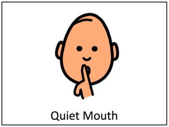 quiet mouth visual