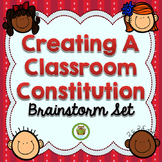 Classroom Rules: Brainstorm Set | Writing Activity Multise