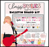 Classroom Rules Taylor Swift Version Bulletin Board Kit Bo