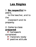 Classroom Rules Worksheet