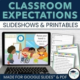 Classroom Rules and Behavior Expectations Lesson Google Sl