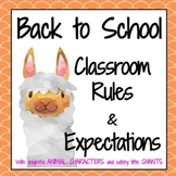 Classroom Rules and Expectations: Back to School Resource