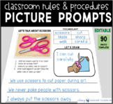 Classroom Rules and Procedure Prompts - Photos PAPERLESS W