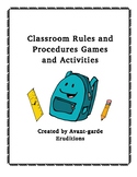 Classroom Rules and Procedures Games and Activities