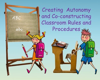 Preview of Classroom Rules and Procedures:  Introduction With Rubric