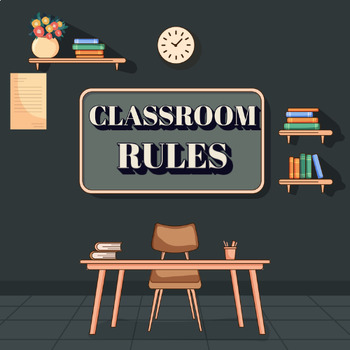 Preview of Classroom Rules for Science Subject: PowerPoint Presentation: PDF: Editable