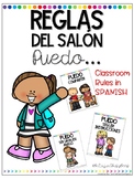 Classroom Rules in SPANISH- Reglas del salon