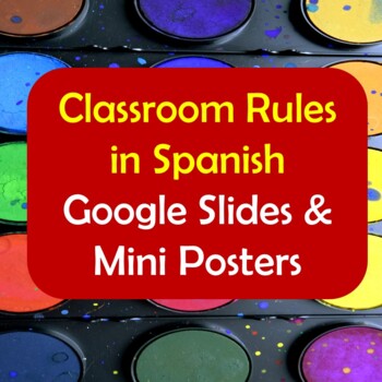 Preview of Classroom Rules in Spanish / Las Reglas Para La Clase