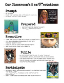 Classroom Rules with MEMES! MATCHING POSTER