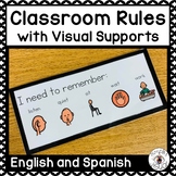 Classroom Rules with Visual Supports