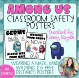 Classroom Safety Posters (Among Us themed)