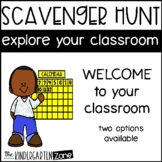 Classroom Scavenger Hunt for Beginning of the Year