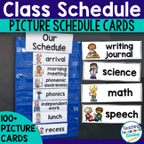 Visual Class Schedule Cards | Daily Classroom Schedule Pictures