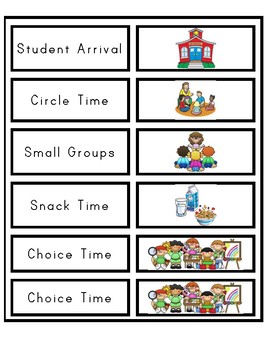 Classroom Schedule PDF by Alexis Snyder | TPT