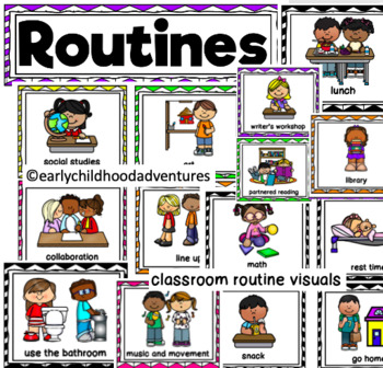 preschool schedules and routines