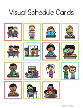 Classroom Schedule for Kindergarten by Primarily Kate | TpT