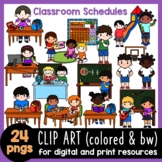 Classroom Schedules Clip Art PNG Class Centers