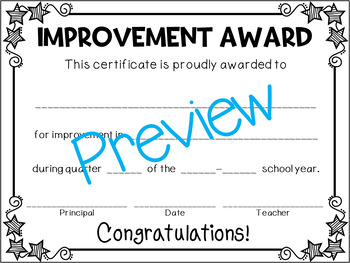 Classroom & School Awards! by Mrs Wenning's Classroom | TPT