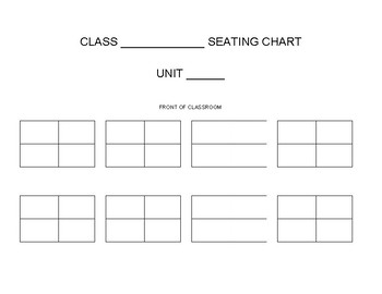 Class Seating Chart