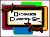 Classroom Set- Dog (Dachshund)