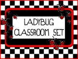 Classroom Set- LADYBUG THEME #1- Red
