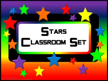 Preview of Classroom Set- STAR THEME