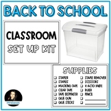 Classroom Set Up Kit for Back to School