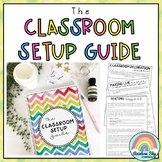 Classroom Setup Guide (Class decoration checklist)