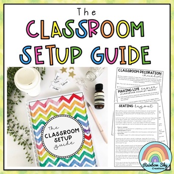 Preview of Classroom Setup Guide (Class decoration checklist)