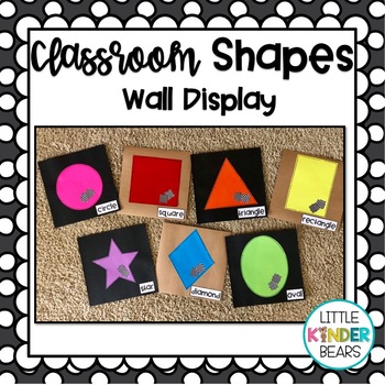 Shapes For Classroom Walls Worksheets Teaching Resources Tpt