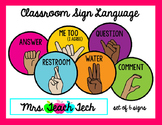Classroom Sign Language