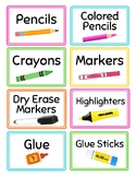Classroom Signs & Labels - BRIGHTS
