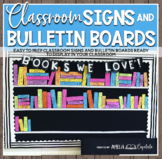 Classroom Signs and Bulletin Boards Set