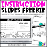 Classroom Slides | Morning Meeting Slides for Google Drive™